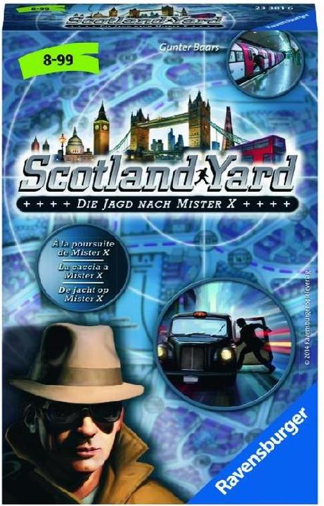 Actual product image Ravensburger Scotland Yard - The hunt for Mister X (German, French, Italian)