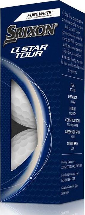 Actual product image Srixon Q-Star Tour 5 white
