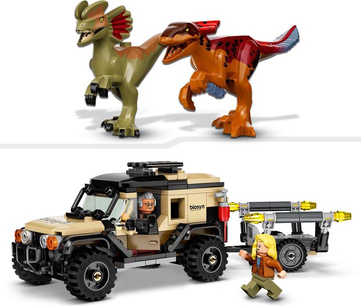 Produktbild LEGO Pyroraptor & Dilophosaurus Transport (76951, LEGO Jurassic World, LEGO Seltene Sets)