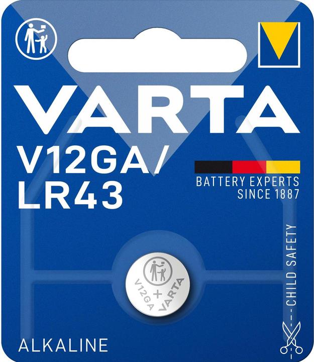 Produktbild Varta Electronics Alkaline (1 Stk., LR43, 80 mAh)