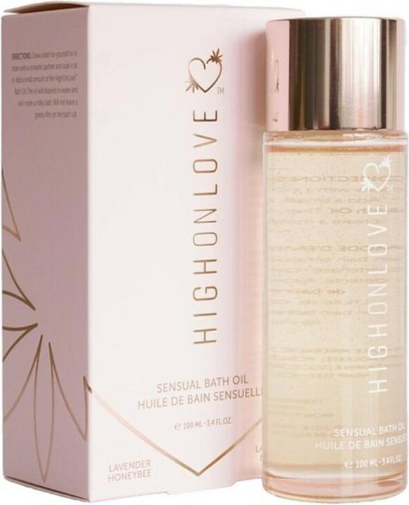 Image du produit High on Love Huile de bain sensuelle (100 ml, Huile de bain)