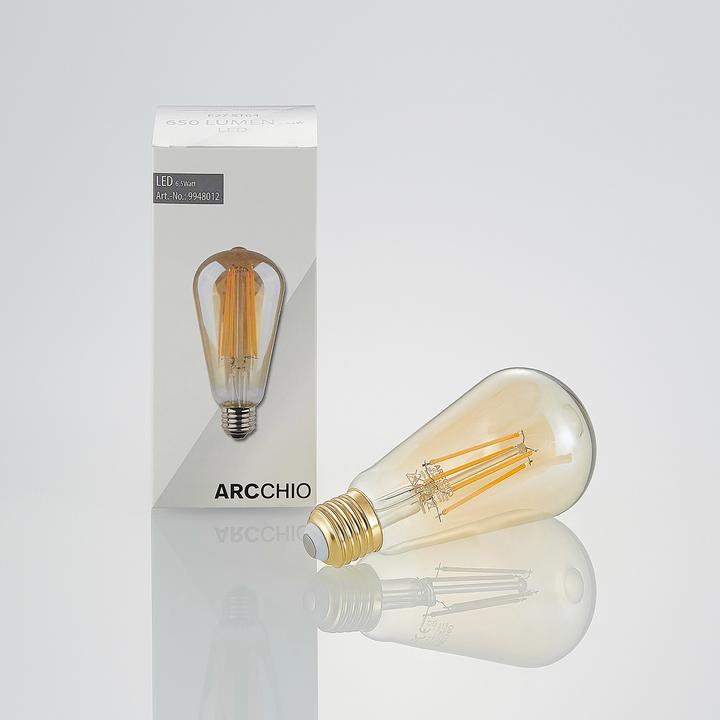 Produktbild Arcchio E27 LED 6,5W (E27, 6.50 W, 650 lm, 1 x, F)