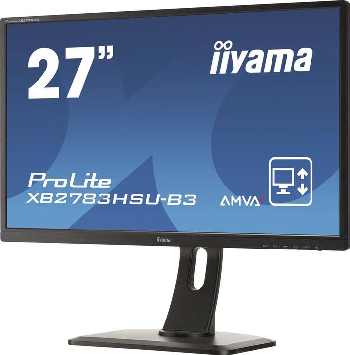 Actual product image iiyama XB2783HSU-B3 (1920 x 1080 pixels, 27")