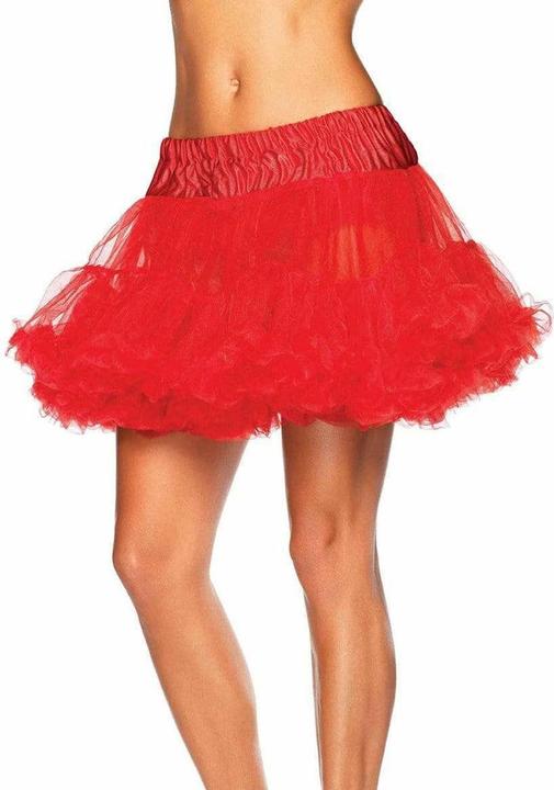 Immagine prodotto Leg Avenue Sottogonna in tulle rosso - gonna per costume di carnevale (S, M, L)