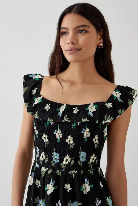 Produktbild Dorothy Perkins Floral gerafftes Minikleid (40)