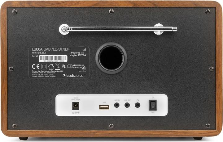 Actual product image Audizio Lucca (FM, Web radio, Bluetooth, Wi-Fi)