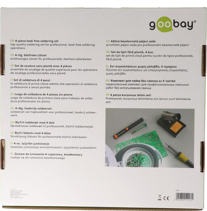 Produktbild FixPoint Lötkolben 30 Watt mit Ständer mit GS und CE Zulassung