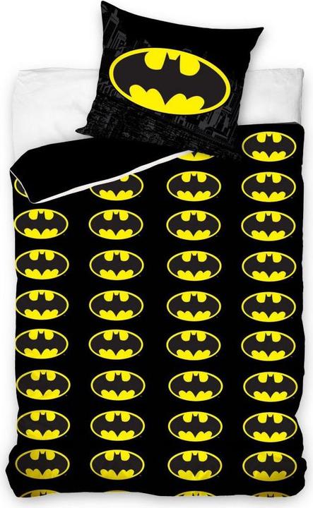 Productafbeelding MCU Batman Glow in dark Sengetøj 140 x 200, 100 procent bomuld