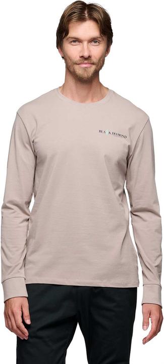 Actual product image Black Diamond M Heritage Wordmark Ls Tee (M)