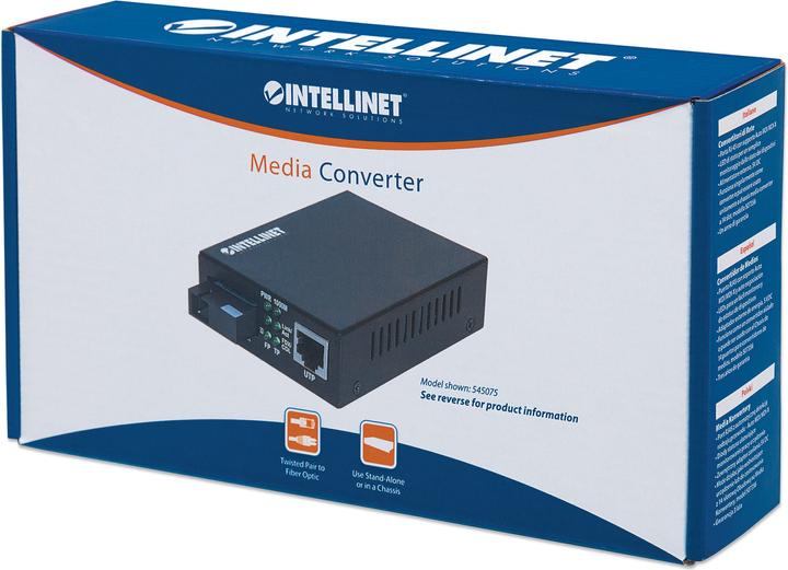 Actual product image Intellinet 10/100/1000Base-TX to SFP slot SFP (Media converter)