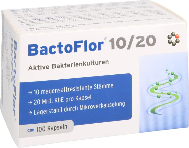 Produktbild Bactoflor 10/20 Kapsel (100 Stück, Kapseln, 119 g)