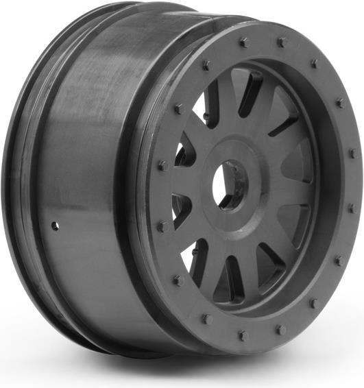 Image du produit HPI Super 5SC 57.TR-10 GLUE-LOCK WHEEL GUNMETAL (120x60mm/2pcs)