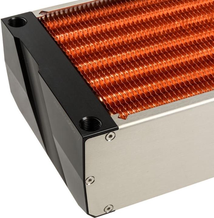 Actual product image Aqua Computer airplex radical 4/420mm - copper (140 mm)