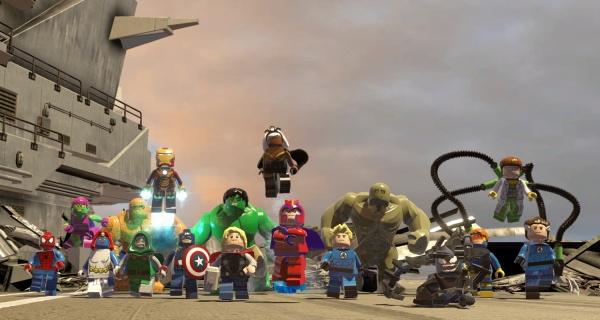 Actual product image WB LEGO Marvel Super Heroes (Code in a Box) (Switch, DE)