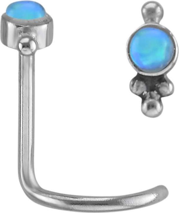 Image du produit Bijouteria Piercing nez (Acier inoxydable, Opale Synthétique)