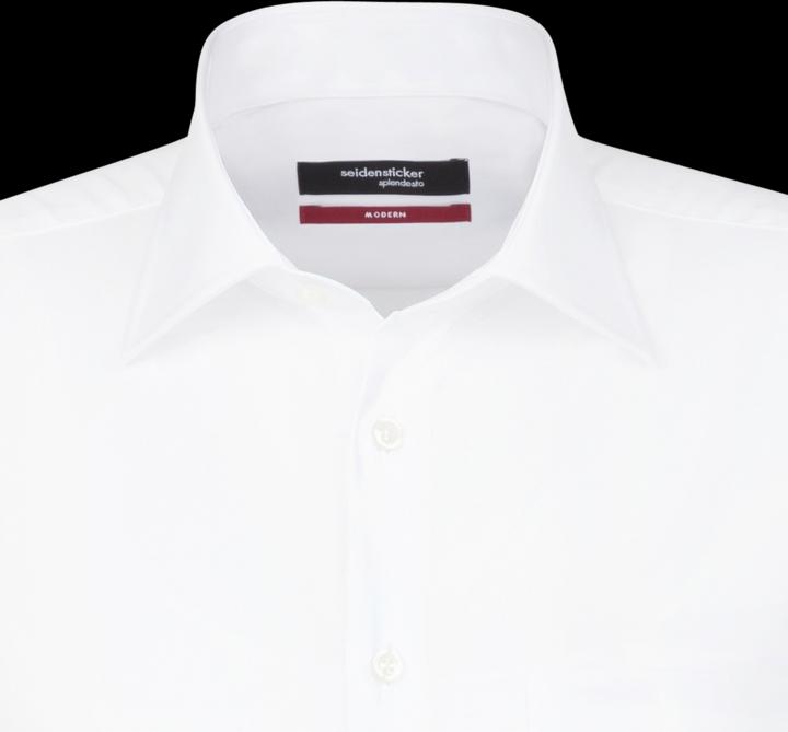 Immagine prodotto Seidensticker Camicia Modern Fit Kent non stirata bianca (3XL)