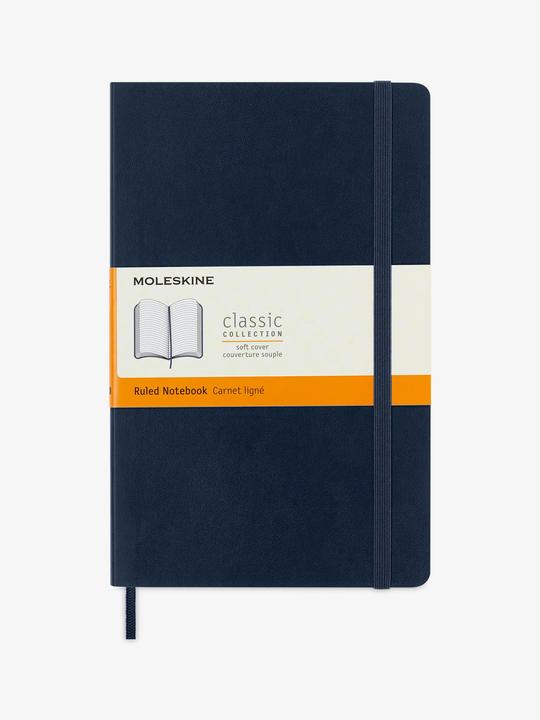 Actual product image Moleskine Notebook (A5, Lined, Soft cover)
