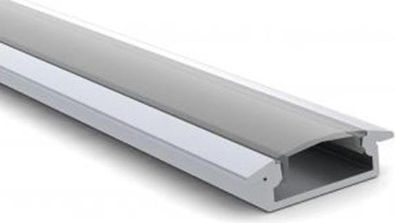 Produktbild LEDsON Recessed Slimline 8 mm - Aluminium-Einbauprofil F?R Led-Streifen - Eloxiertes Aluminium - Silber - 2 (200 cm)