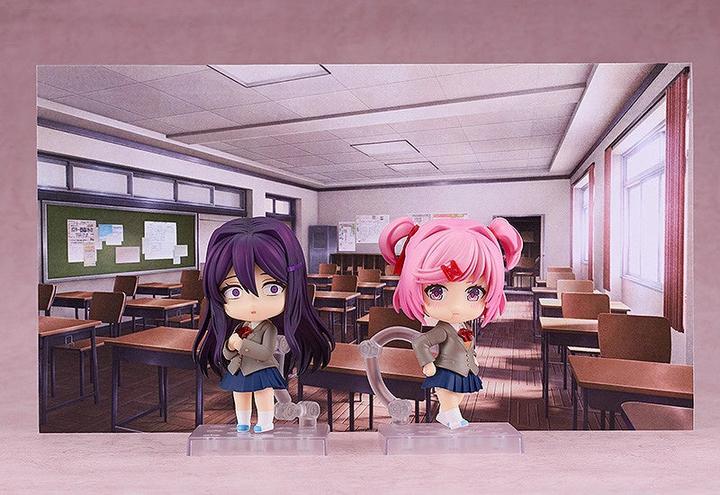 Actual product image Good Smile Company Doki Doki Literature Club! Nendoroid Action Figure Yuri 10 cm