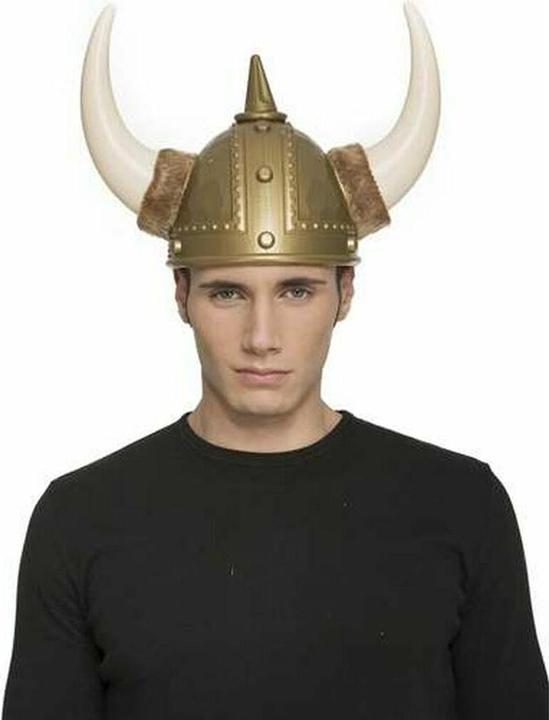 Actual product image My Other Me Viking helmet Viving Costumes 204672 Colourful Gold S 59 cm