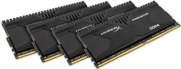 Produktbild HyperX Predator (4 x 4GB, 2800 MHz, DDR4-RAM, DIMM)