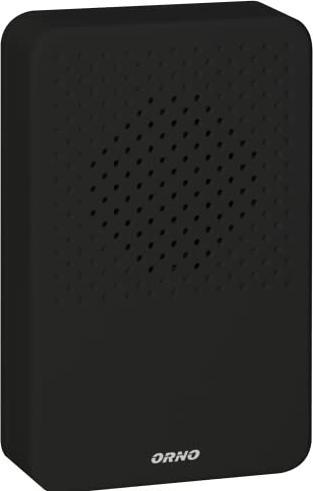 Productafbeelding Orno Lark Maxi AC deurbel bedraad Aan Toon 230V (Zwart) (Bedraad)