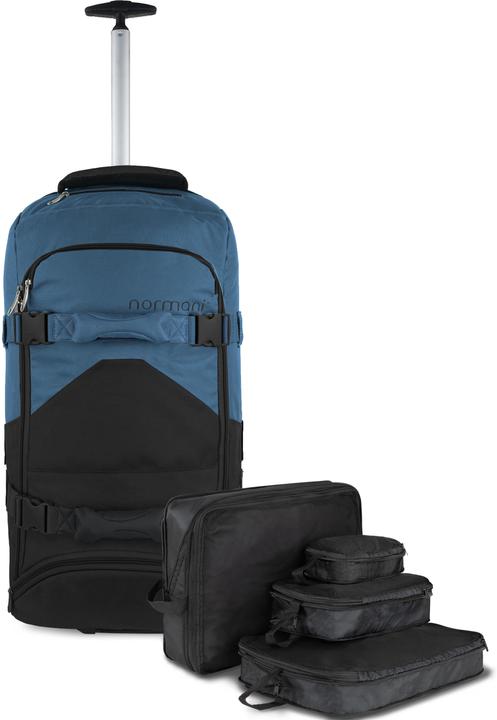 Produktbild Normani Reisetasche mit Rucksackfunktion 90 L mit 4 Kleidertaschen (90 l)