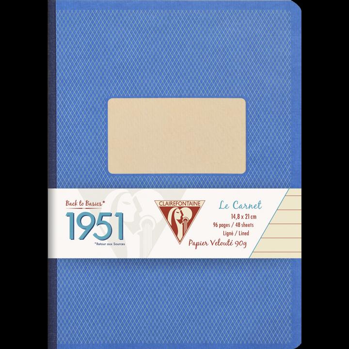 Immagine prodotto Clairefontaine 1951 - Back to Basics (A5, Righe, Nessuna rilegatura)