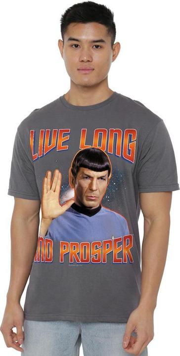 Immagine prodotto Star Trek: The Original Series Live Long and Prosper Maglietta Spock Uomo (XL)
