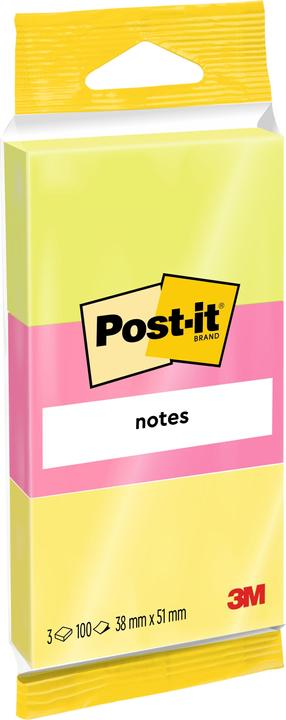 Produktbild Post-it Haftnotizen (38 x 51 mm)
