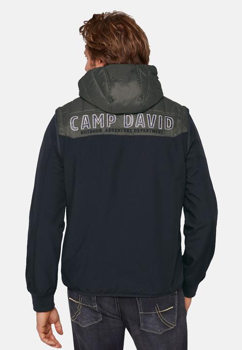 Produktbild Camp David Jacke halb Stepp- und Softshelljacke (M)