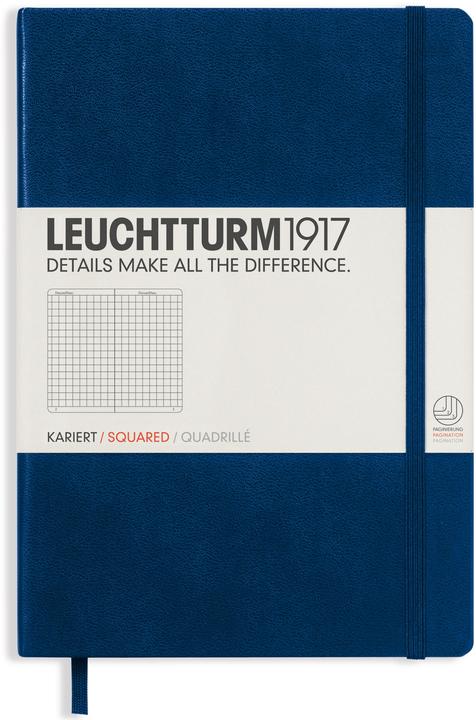 Immagine prodotto Leuchtturm1917 Taccuino (A5, Quadretti, Copertina rigida)