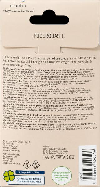 Produktbild dm ebelin Puderquaste