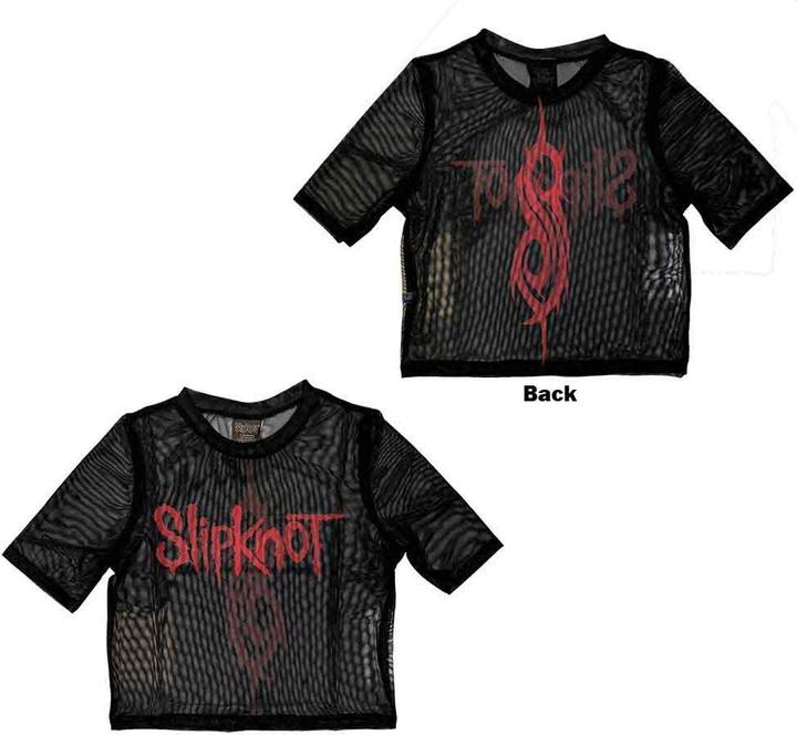 Slipknot Logo Crop Top (Girlie)