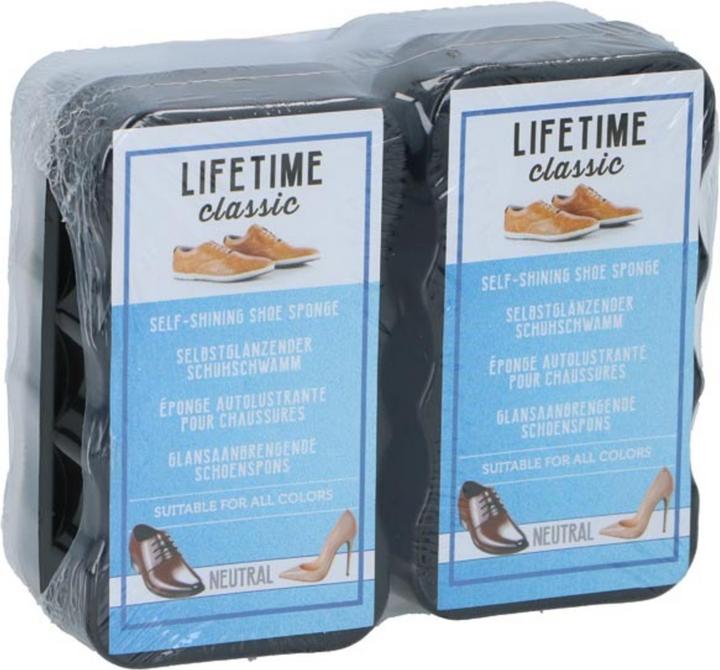 Lifetime Sponge Shoeshine 2pcs (2 x)