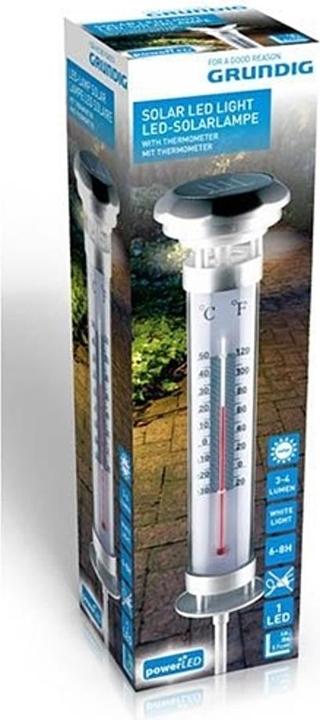 Actual product image Grundig Solar lamp with LED thermometer (4 lm)