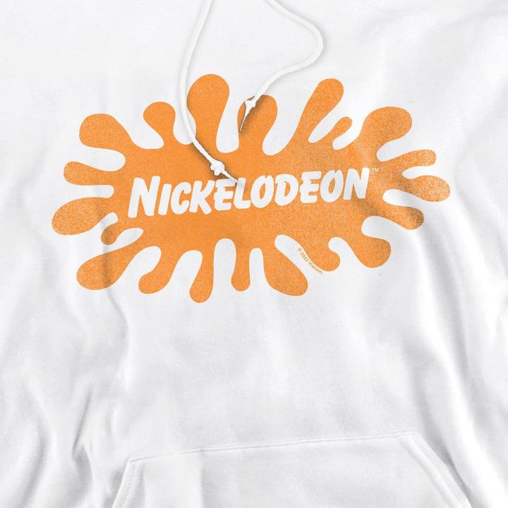 Immagine prodotto Nickelodeon Felpa con Cappuccio Logo Retro Splat Uomo (M)