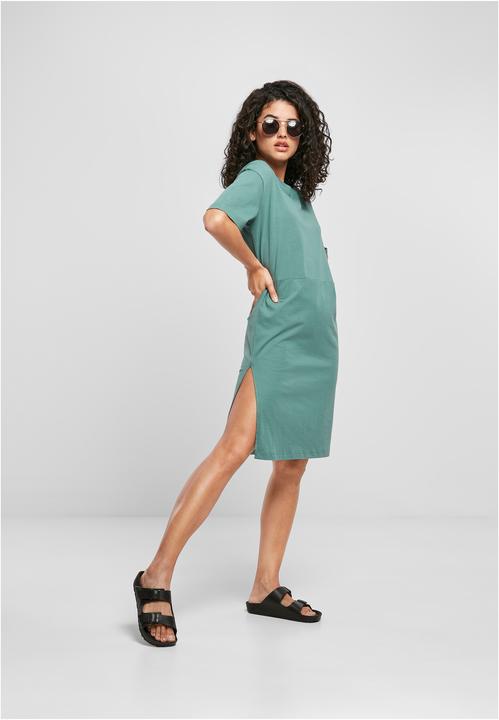 Produktbild Urban Classics Ladies Organic Oversized Slit Tee Dress (5XL)