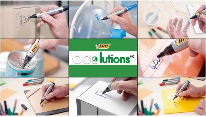 Produktbild Bic Marking 2000 ecolutions (Grün, Blau, Schwarz, Rot, 1.70 mm, 4 x)