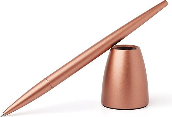 Actual product image Lexon Scribalu Długopis z bazą różowozłoty/soft gold LS64P1 (Rose gold)