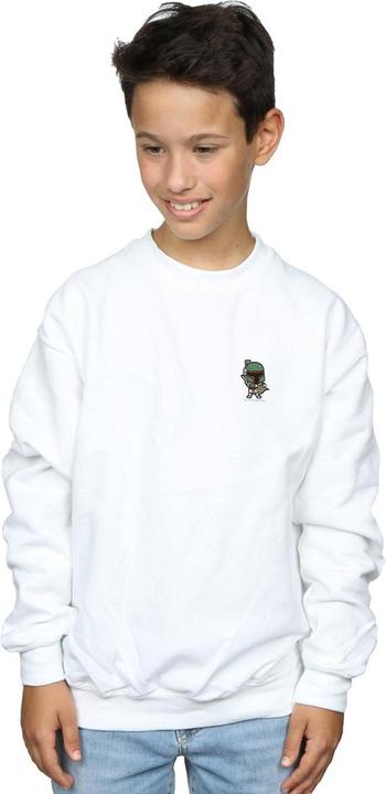 Produktbild Star Wars Boba Fett Chest Print Sweatshirt Jungen (140, 146)