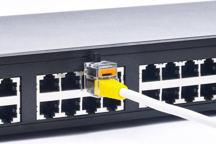 Image du produit Smart Keeper Basic LAN Cable Lock orange 12 pcs.