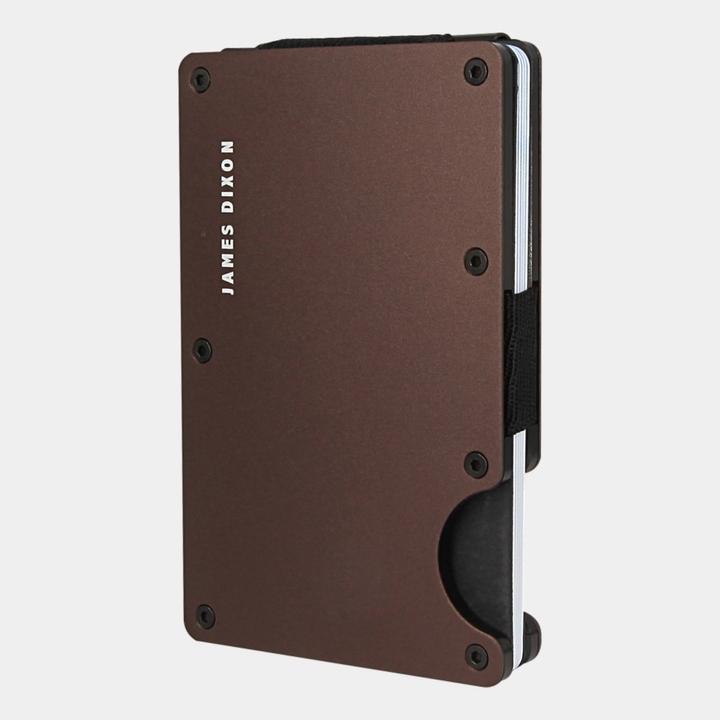 James Dixon Aluminium - Espresso - Money Clip