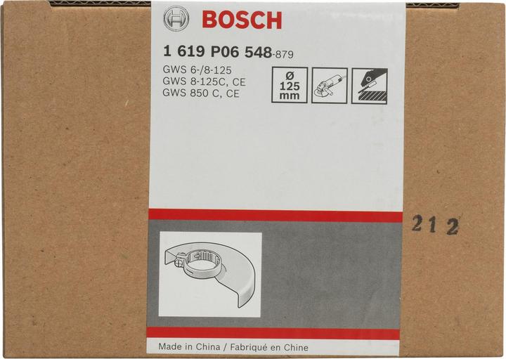 Actual product image Bosch Professional Zubehör Protective hood for angle grinder 125 mm