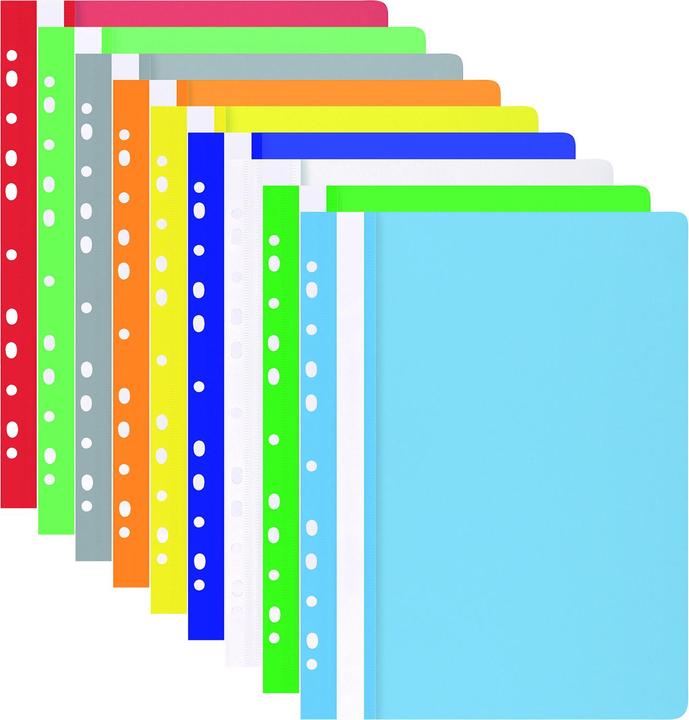 Produktbild Office Products PIN-IN-MAPPE A4 PP (25), GELB (A4, 25 x)