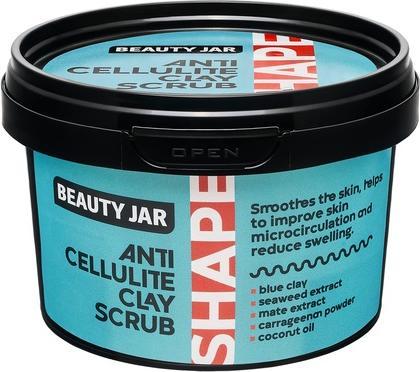 Image du produit Beauty Jar SHAPE Anti-Cellulite Clay Scrub 13.4oz 380g - Argile bleue, extrait d'algues, extrait de maté (Lotion pour le corps)
