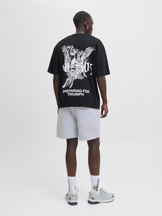 Actual product image Jack & Jones Jpstgordon Fusion Sweat Shorts Mid Sn (L)