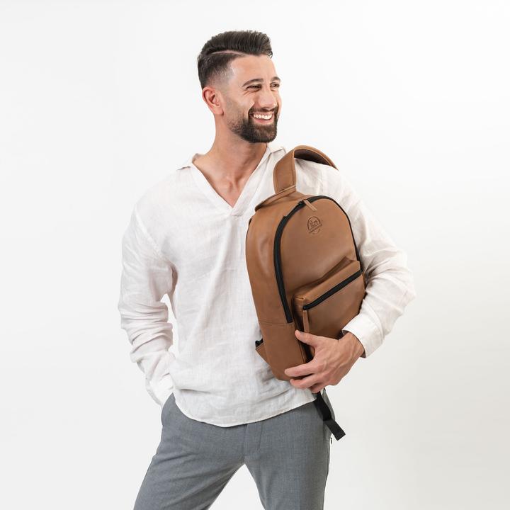 Image du produit Farmhood Nashville Sac à dos en cuir 44 cm pour ordinateur portable (13 l)