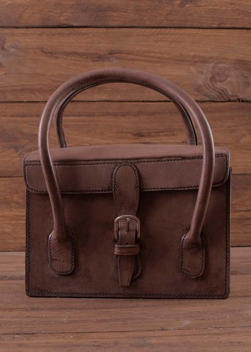 Immagine prodotto Battle Merchant Borsa a cartuccia in pelle con manico