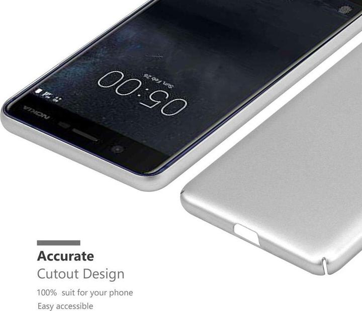 Actual product image Cadorabo Hard Cover Matt Metal Cover (Samsung Galaxy J3 2017 (US version))